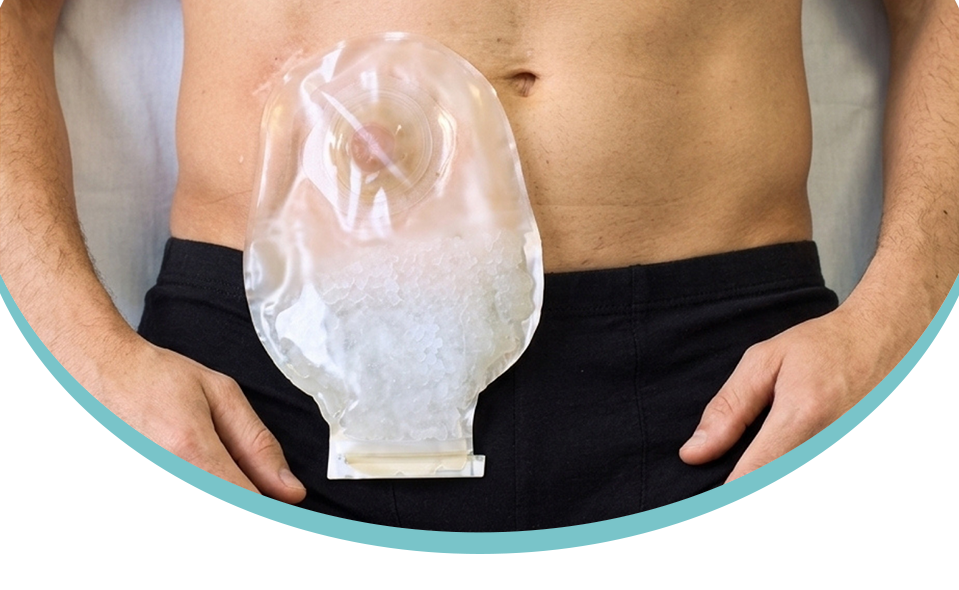 Ileostomy Supplies ILE-SORB Absorbent Gel Packets Banner